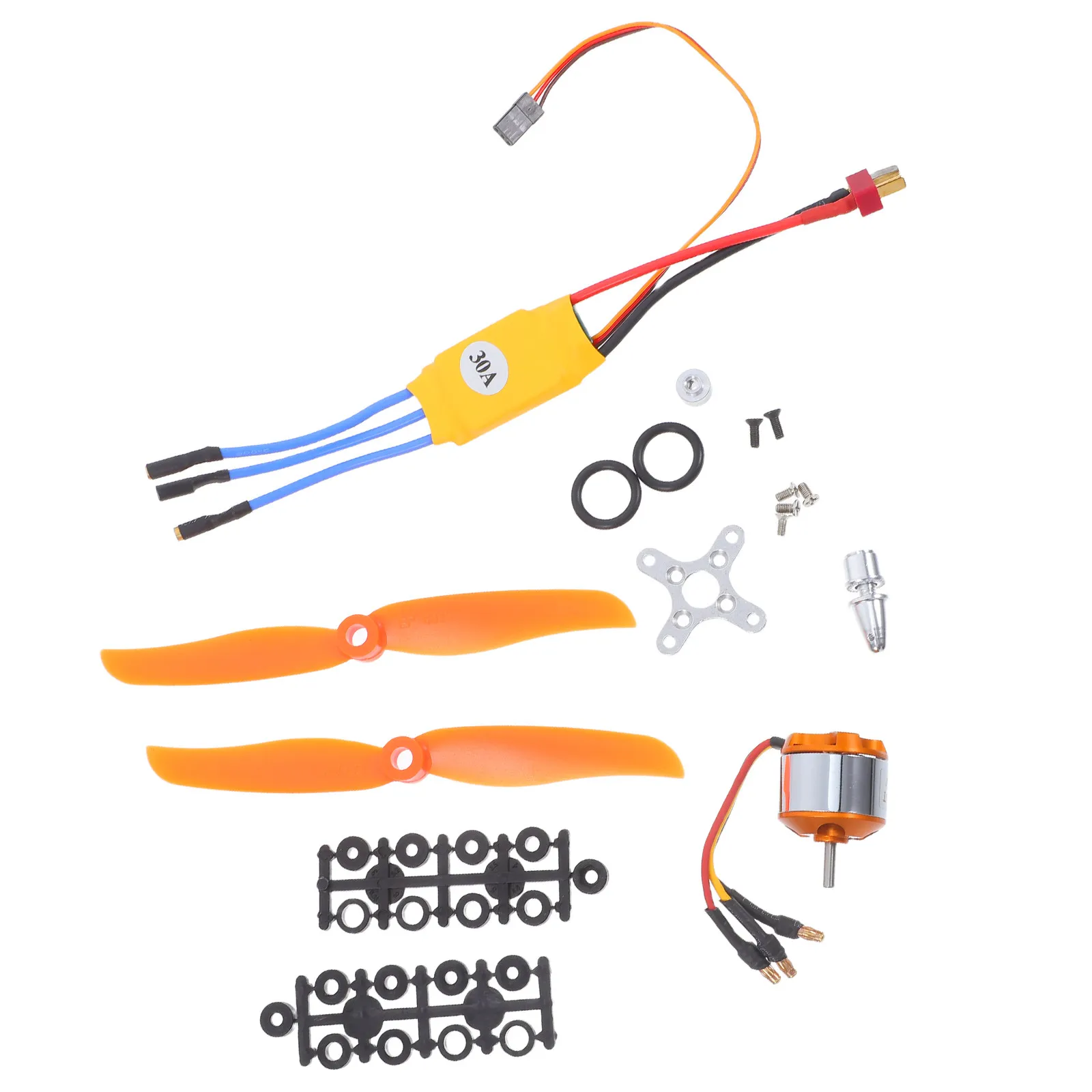 1Set Rc Brushless Motor Kit with Electronic Speed Controller for Airplane Helicopter High Efficiency Lightweight Long Flight
1Set Rc Brushless Motor Kit with Electronic Speed Controller for Airplane Helicopter High Efficiency Lightweight Long Flight