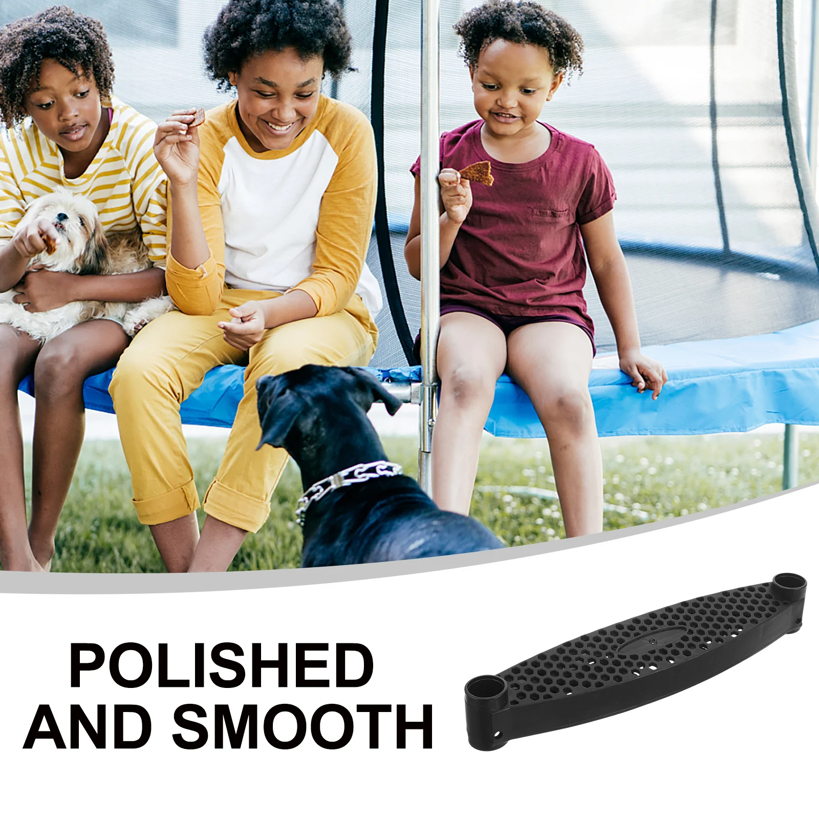 Trampoline Ladder Step Replaceable Wear Resistant Plastic Stair Part Heavy Duty Safe Trampoline Accessory Replaceable Stair Step
Trampoline Ladder Step Replaceable Wear Resistant Plastic Stair Part Heavy Duty Safe Trampoline Accessory Replaceable Stair Step