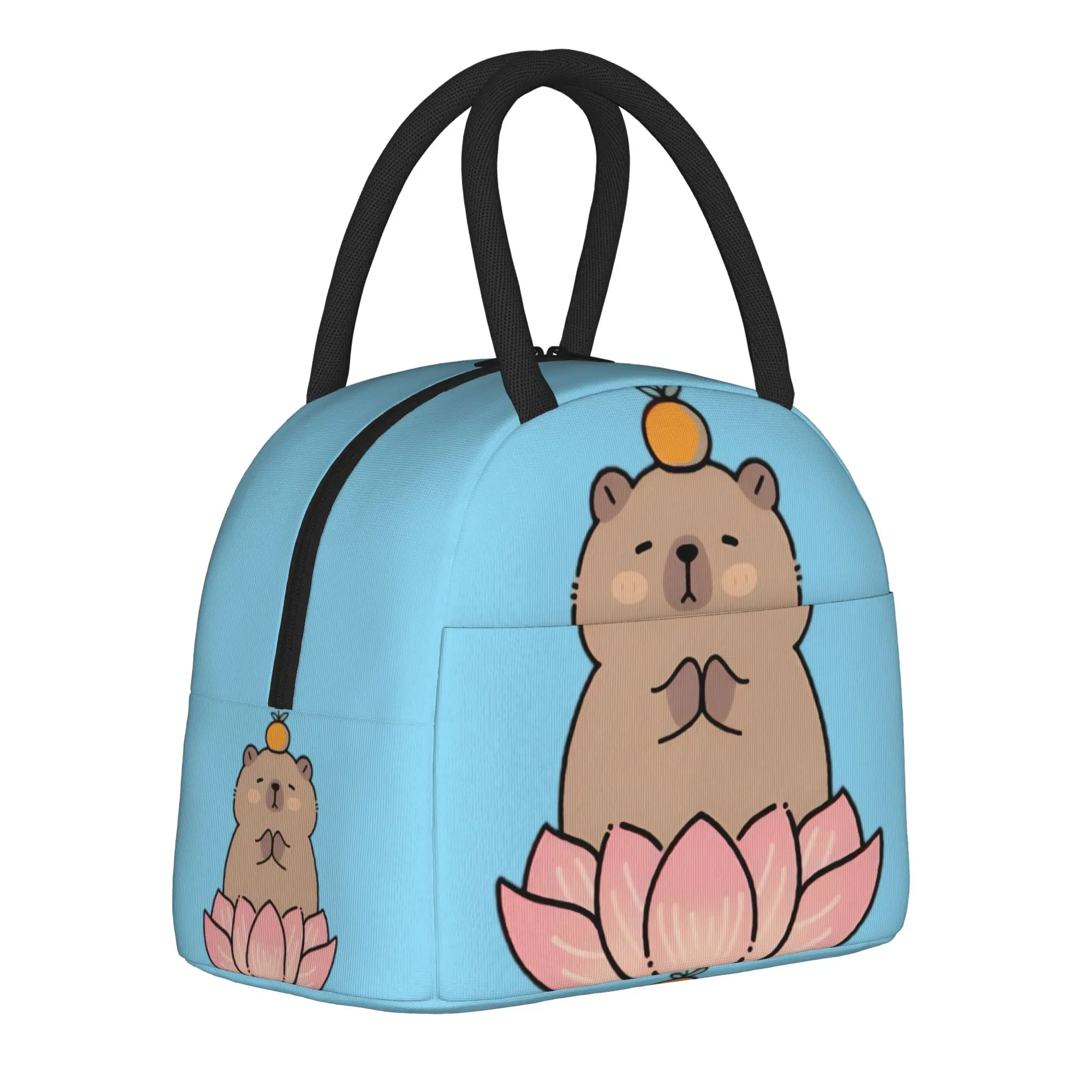 Capybara Insulated Lunch Tote Bag for Work Reusable Cooler Thermal Spacious Bento Bags
Capybara Insulated Lunch Tote Bag for Work Reusable Cooler Thermal Spacious Bento Bags