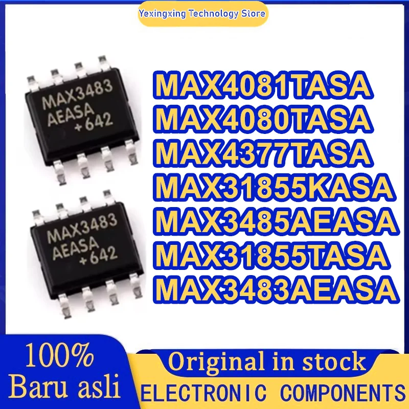 5Pcs/Lot MAX4377TASA MAX4081TASA MAX4080TASA MAX31855TASA MAX3485AEASA MAX3483AEASA MAX31855KASA Conversion
5Pcs/Lot MAX4377TASA MAX4081TASA MAX4080TASA MAX31855TASA MAX3485AEASA MAX3483AEASA MAX31855KASA Conversion