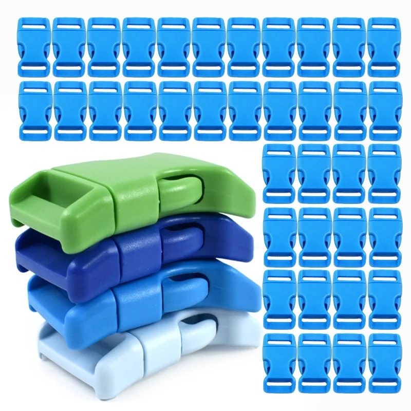 10/20Pcs 10/15/20/25mm Plastic Side Release Buckle Adjustable Bracelet Buckles Dog Collar Closure Clasp Clip DIY Bag Accessories
10/20Pcs 10/15/20/25mm Plastic Side Release Buckle Adjustable Bracelet Buckles Dog Collar Closure Clasp Clip DIY Bag Accessories