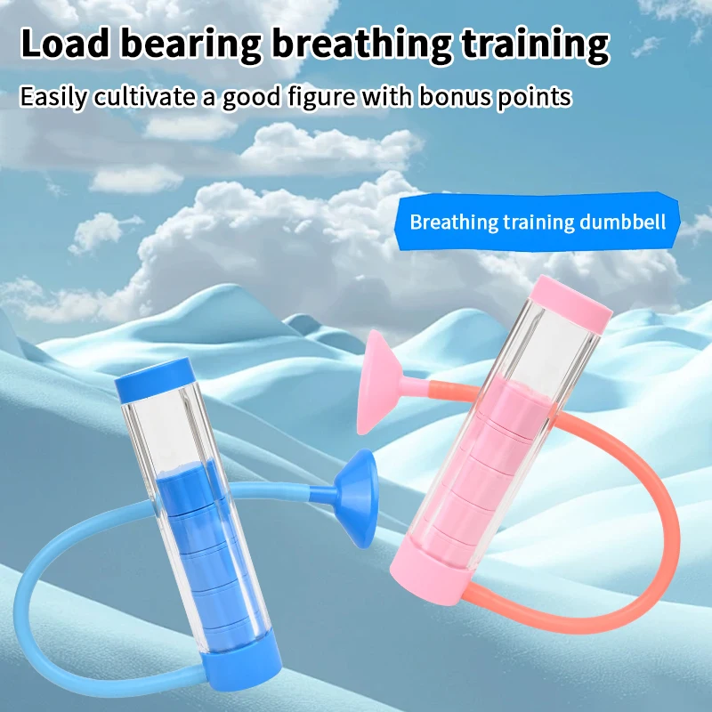 1 Pcs Adjustable Diaphragm Breathing Dumbbell Trainer For Core Strength Facial Toning Lung Capacity Expander
1 Pcs Adjustable Diaphragm Breathing Dumbbell Trainer For Core Strength Facial Toning Lung Capacity Expander