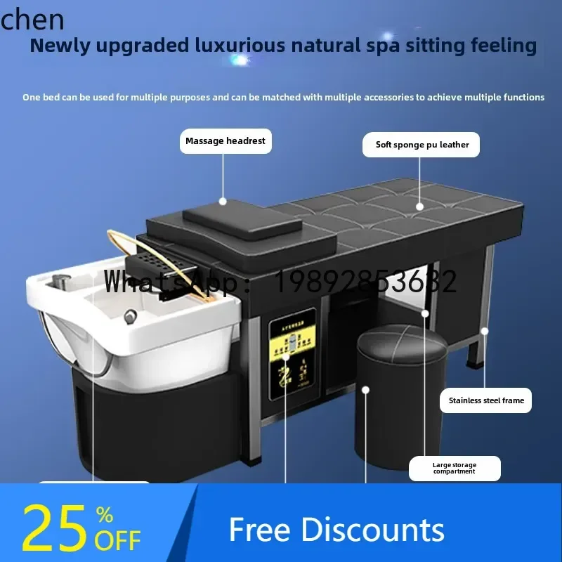 B1 high-end ceramic basin shampoo bed water circulation barber shop hair salon multifunctional beauty bed home decor
B1 high-end ceramic basin shampoo bed water circulation barber shop hair salon multifunctional beauty bed home decor