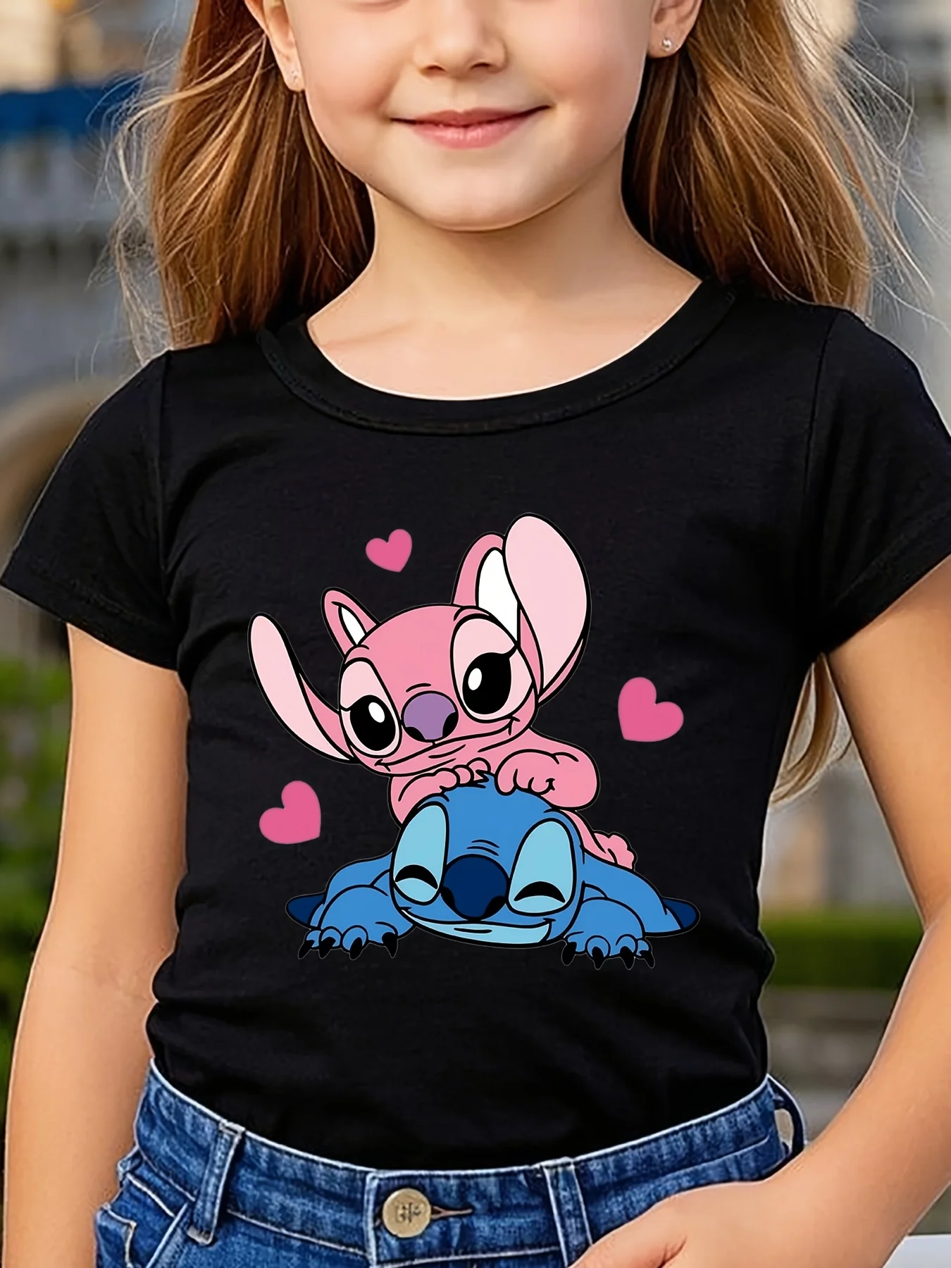 2025 New Disney Printed Children's Street Fashion Trend Short Sleeve Pure Cotton Round Neck T-shirt
2025 New Disney Printed Children's Street Fashion Trend Short Sleeve Pure Cotton Round Neck T-shirt