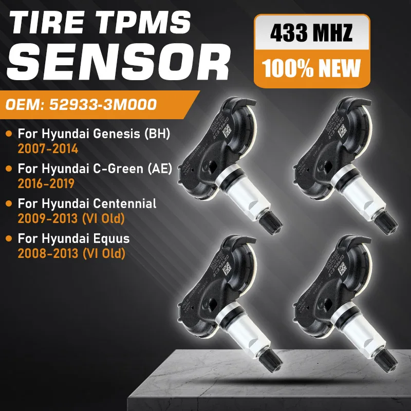 Car For Hyundai Genesis 2007-2014 Tire Pressure Sensor Hyundai C-Green 2016-2019 Hyundai Centennial Hyundai Equus 2009-2013 TPMS
Car For Hyundai Genesis 2007-2014 Tire Pressure Sensor Hyundai C-Green 2016-2019 Hyundai Centennial Hyundai Equus 2009-2013 TPMS