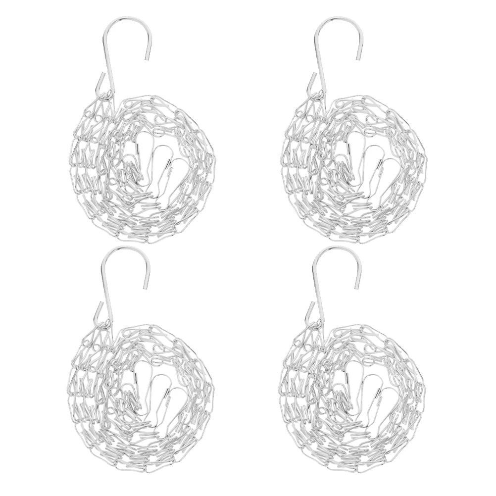 4 PCS Flower Pot Hanging Chain for Plants Basket Suspension Decorations Hanger Bird Feeder
4 PCS Flower Pot Hanging Chain for Plants Basket Suspension Decorations Hanger Bird Feeder