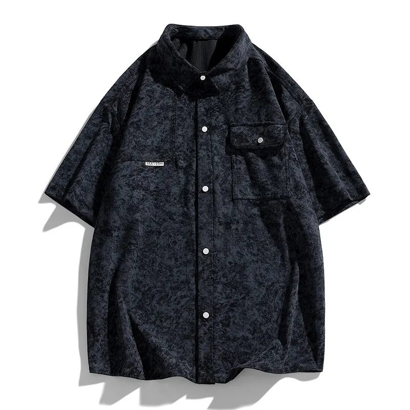 3D New Corduroy Summer Men's Trend Loose Clothes Men's Short-sleeved T-shirt Men's Top Five Points Mens Shirts
3D New Corduroy Summer Men's Trend Loose Clothes Men's Short-sleeved T-shirt Men's Top Five Points Mens Shirts