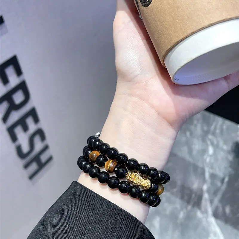 Pixiu sandalwood round beads China-Chic 22mm/20mm/18mm strap for Huawei GT5/GT5 Pro/GT4/GT2/3/4
Pixiu sandalwood round beads China-Chic 22mm/20mm/18mm strap for Huawei GT5/GT5 Pro/GT4/GT2/3/4