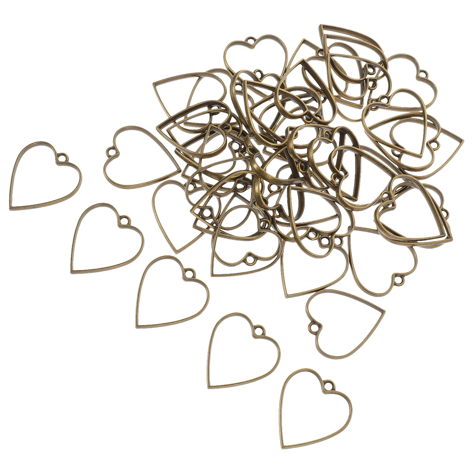 50 Pcs Resin Border Pendant Supplies Charm Bezels Open Pendants for Earring Back
50 Pcs Resin Border Pendant Supplies Charm Bezels Open Pendants for Earring Back