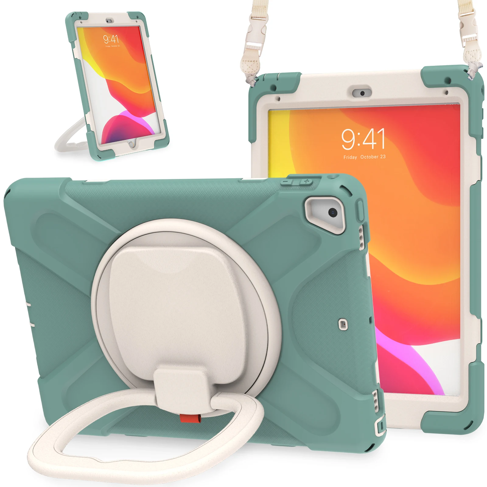 Kids Stand Case Universal For iPad 9.7 2017 2018 5th 6th Gen. Pro 9.7 Air 2 360 Rotating Heavy Duty Cover With Shoulder Strap
Kids Stand Case Universal For iPad 9.7 2017 2018 5th 6th Gen. Pro 9.7 Air 2 360 Rotating Heavy Duty Cover With Shoulder Strap