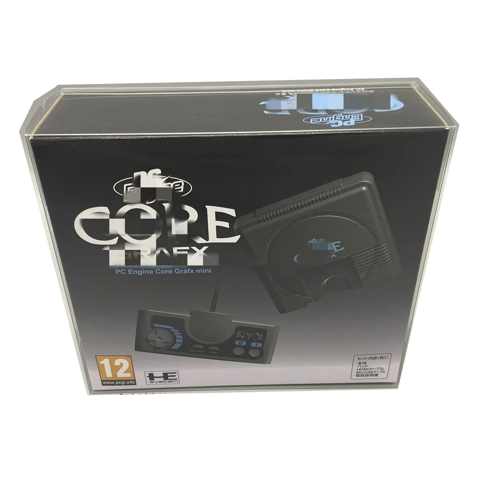 Коллекционная витрина для PCE/KONAMI PC Engine CoreGrafx, прозрачная коробка для хранения игр, прозрачная деталь
Коллекционная витрина для PCE/KONAMI PC Engine CoreGrafx, прозрачная коробка для хранения игр, прозрачная деталь