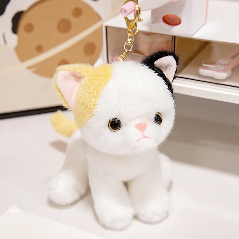 1Pc 15CM Lovely Plush Cat Pendant Toy Multi Colored Kitten Plushie Doll Kawaii Cat Bag Keychain Pendant Elegant Birthday Gift
1Pc 15CM Lovely Plush Cat Pendant Toy Multi Colored Kitten Plushie Doll Kawaii Cat Bag Keychain Pendant Elegant Birthday Gift