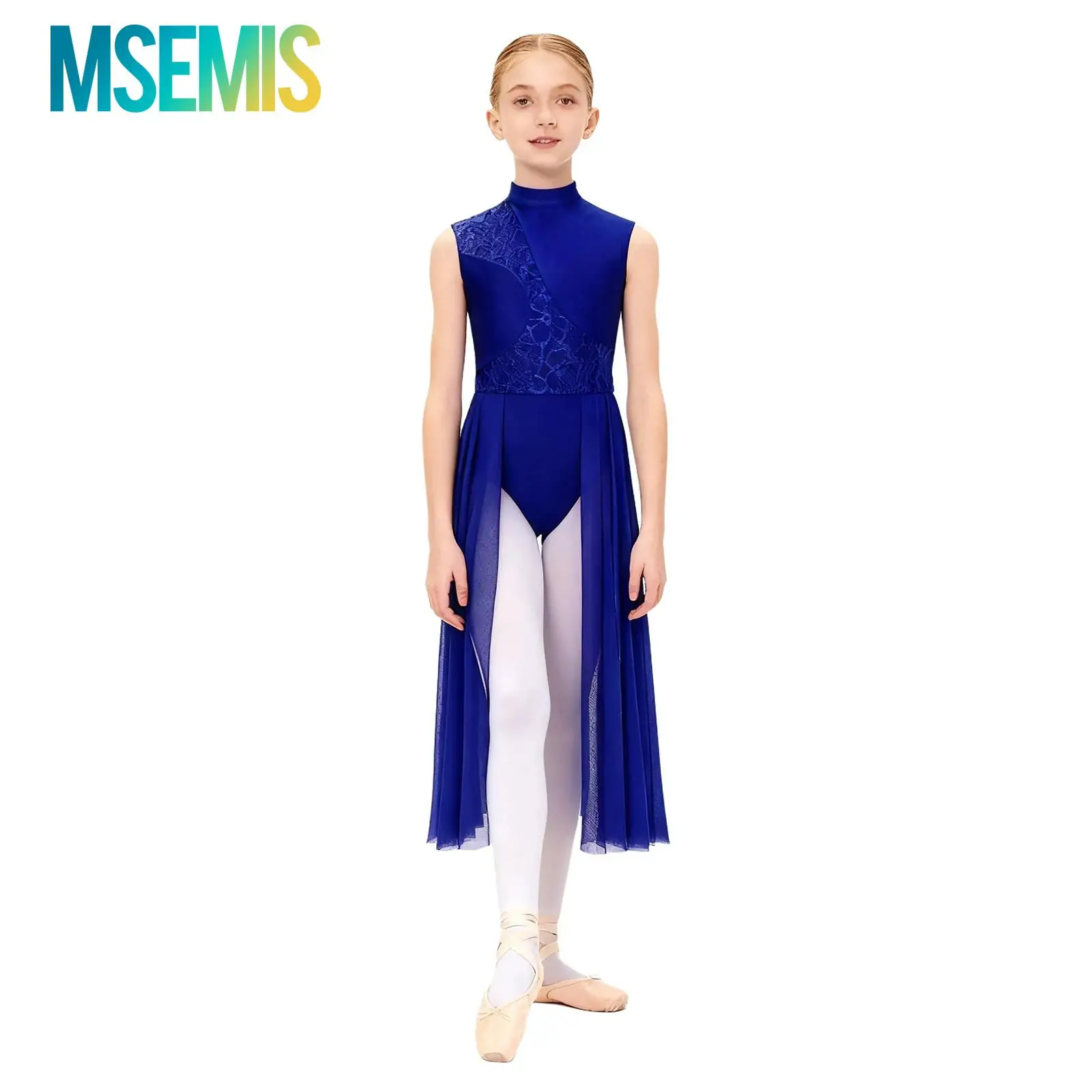 Kids Girls Floral Lace Patchwork Lyrical Ballet Dance Dresses Cutout Back Leotard Dress Dancewear Stage Performance Costume
Kids Girls Floral Lace Patchwork Lyrical Ballet Dance Dresses Cutout Back Leotard Dress Dancewear Stage Performance Costume