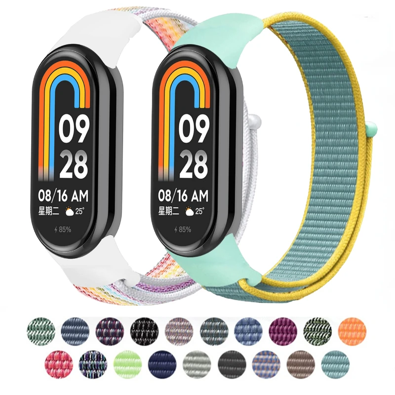 Nylon Strap for Xiaomi Mi Band 9 SmartWatch Bracelet Wristband Breathable Correa for Mi Band 8 Strap Accessories Watchband Belt
Nylon Strap for Xiaomi Mi Band 9 SmartWatch Bracelet Wristband Breathable Correa for Mi Band 8 Strap Accessories Watchband Belt