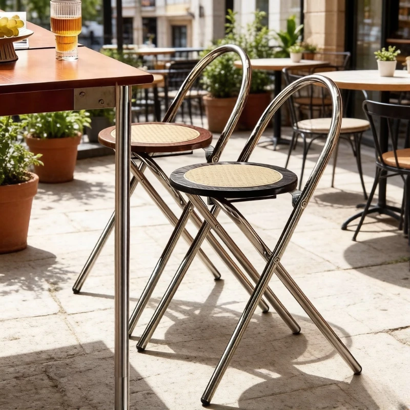 Medieval Woven Back Folding Chair, Modern Casual Dining Chair for Home Balcony
Medieval Woven Back Folding Chair, Modern Casual Dining Chair for Home Balcony