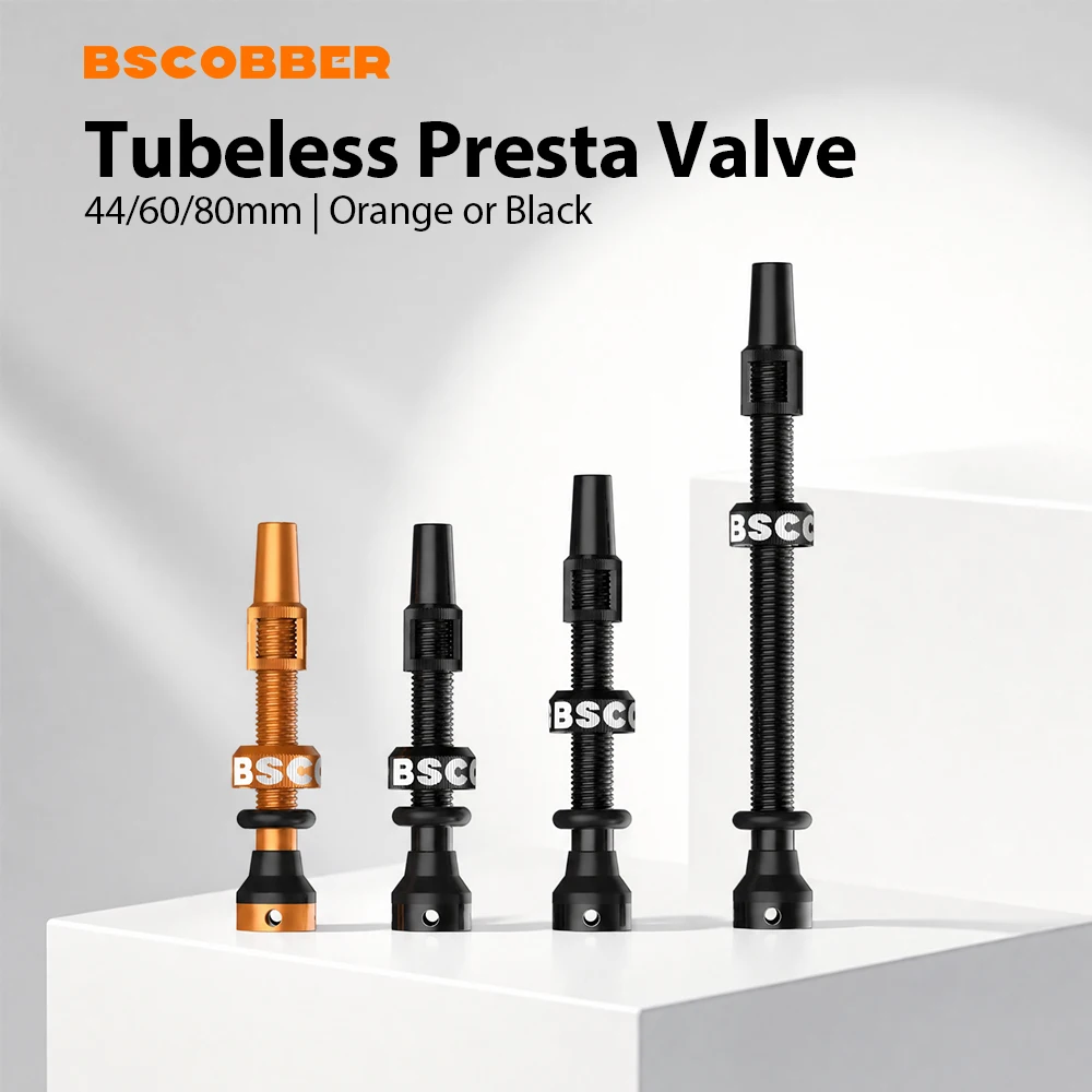 BSCOBBER 44/60/80mm tubeless valve bike parts and accessories presta valve Nipples Removable Core 7075 CNC Alloy lightweight
BSCOBBER 44/60/80mm tubeless valve bike parts and accessories presta valve Nipples Removable Core 7075 CNC Alloy lightweight
