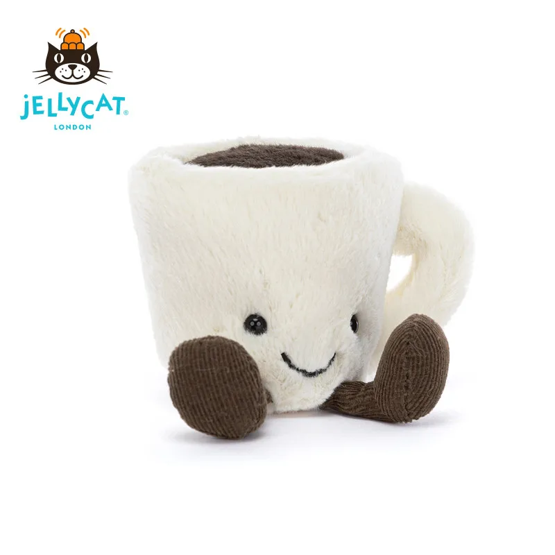 Премиальная оригинальная плюшевая игрушка Jellycat Amuseable Espresso Cup из Великобритании, забавная мягкая кукла-украшение, креативный подарок на день рождения для детей и взрослых
Премиальная оригинальная плюшевая игрушка Jellycat Amuseable Espresso Cup из Великобритании, забавная мягкая кукла-украшение, креативный подарок на день рождения для детей и взрослых