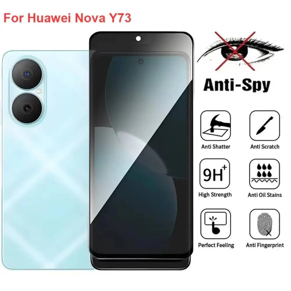 Nova Y73 Anti Spy Privacy Tempered Glass Protector Compatible For Huawei Novay73 Full Cover Screen Phone Film
Nova Y73 Anti Spy Privacy Tempered Glass Protector Compatible For Huawei Novay73 Full Cover Screen Phone Film