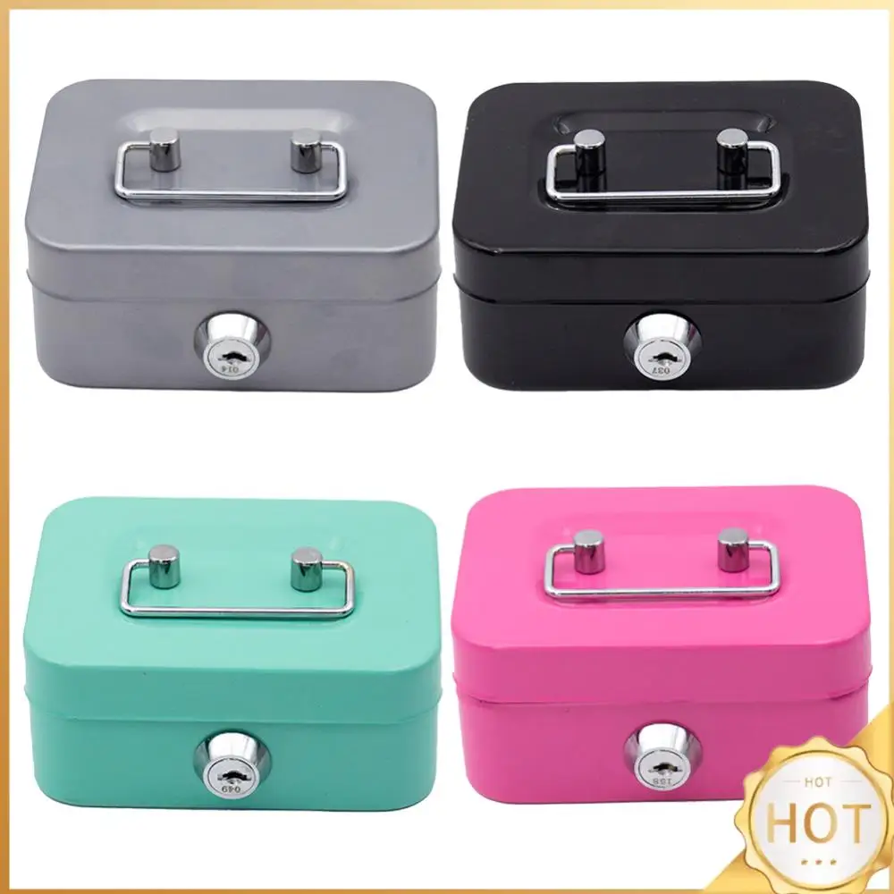 Metal Piggy Bank with Key Lock Container 4.53x3.78x2.28inch Money Organizer Small Storage Box for Adults and Kids
Metal Piggy Bank with Key Lock Container 4.53x3.78x2.28inch Money Organizer Small Storage Box for Adults and Kids