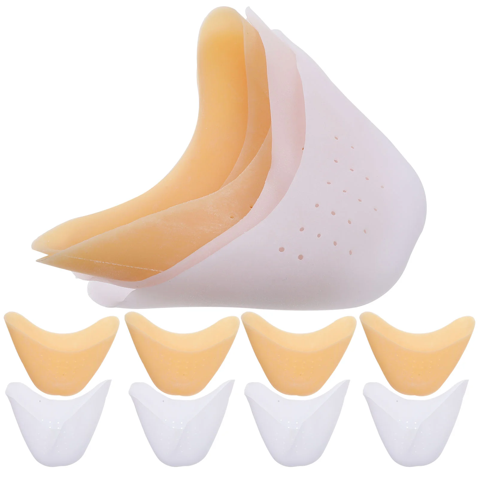 6 Pairs Toe Protection Cover Shoe Insoles Sandal Sleeves Protectors High Heels Pilates Very Boots Pads Women Toes
6 Pairs Toe Protection Cover Shoe Insoles Sandal Sleeves Protectors High Heels Pilates Very Boots Pads Women Toes