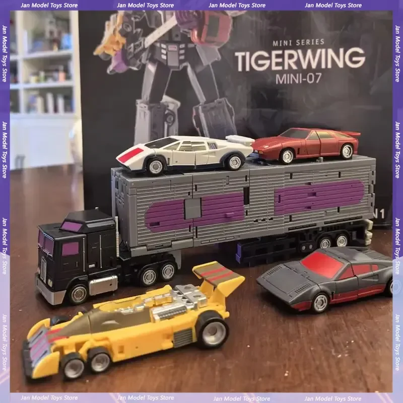MHZ Transformable Action Figure Mini07 5in1 Tigerwing Motormaster Menasor Combiner Toy Set Movie Characters Gift for Boys Adults
MHZ Transformable Action Figure Mini07 5in1 Tigerwing Motormaster Menasor Combiner Toy Set Movie Characters Gift for Boys Adults