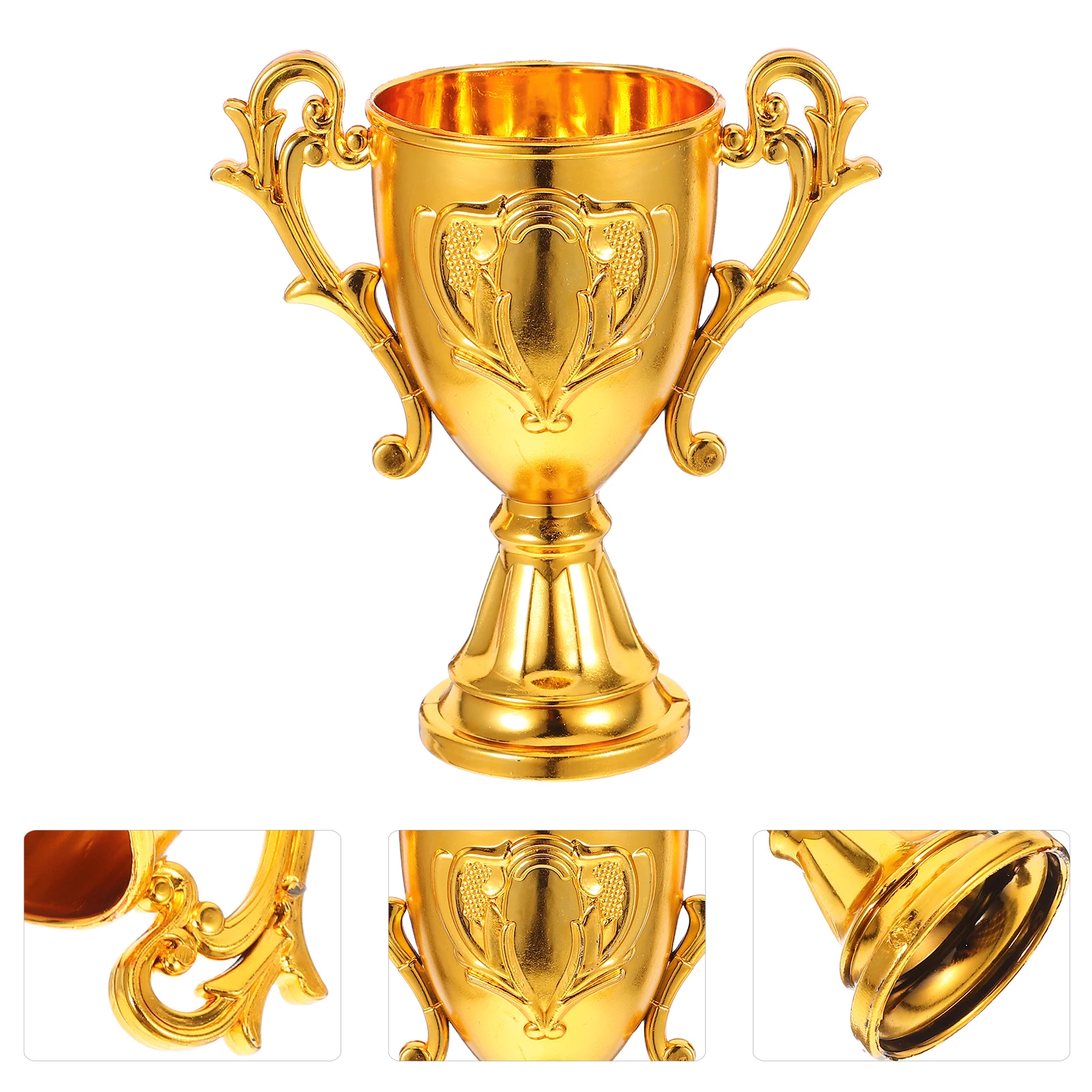 12pcs Trophy Award Storage Box Decorative Prize Game Party Gift Mini Gold Trophies for Competition Prizes
12pcs Trophy Award Storage Box Decorative Prize Game Party Gift Mini Gold Trophies for Competition Prizes