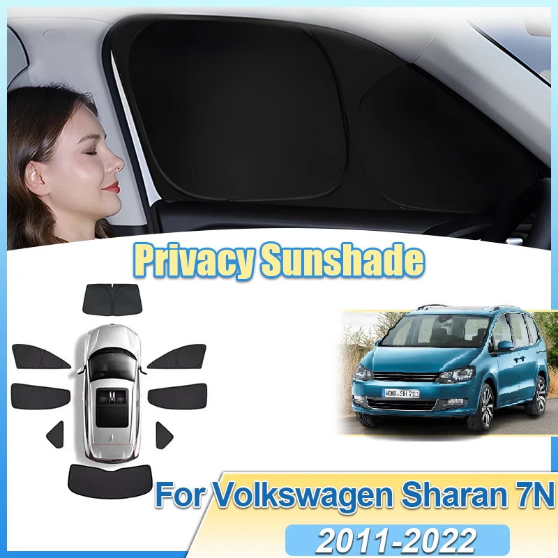 Автомобильный солнцезащитный козырек для VW Volkswagen Sharan 7N 2011-2022, козырек для бокового окна, черный складной чехол для лобового стекла, аксессуары для штор
Автомобильный солнцезащитный козырек для VW Volkswagen Sharan 7N 2011-2022, козырек для бокового окна, черный складной чехол для лобового стекла, аксессуары для штор