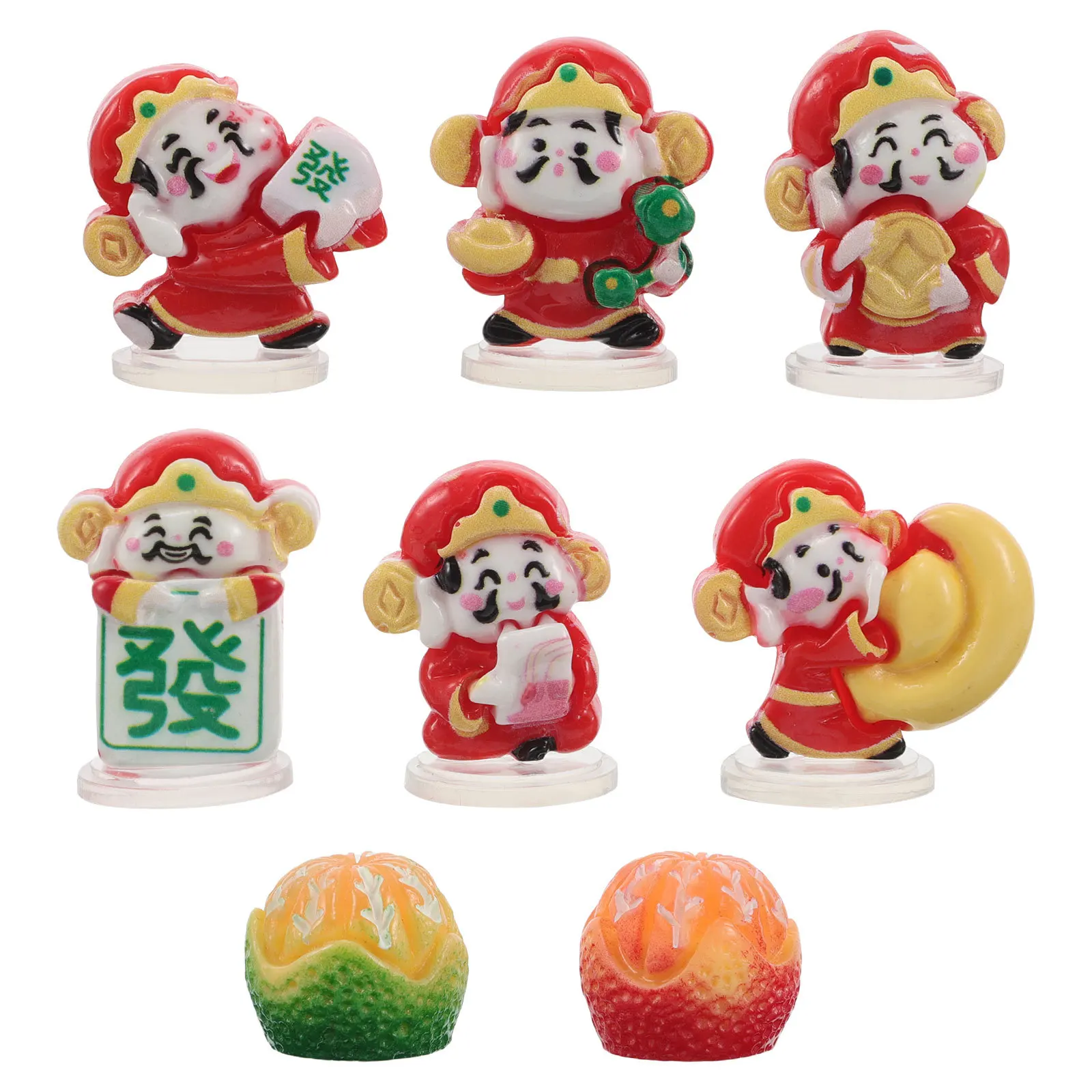 8Pcs of Wealth Mini Buddha Statue Car Dashboard Ornaments Set for Navigation Screen Feng Shui Decoration Prosperity Charm
8Pcs of Wealth Mini Buddha Statue Car Dashboard Ornaments Set for Navigation Screen Feng Shui Decoration Prosperity Charm