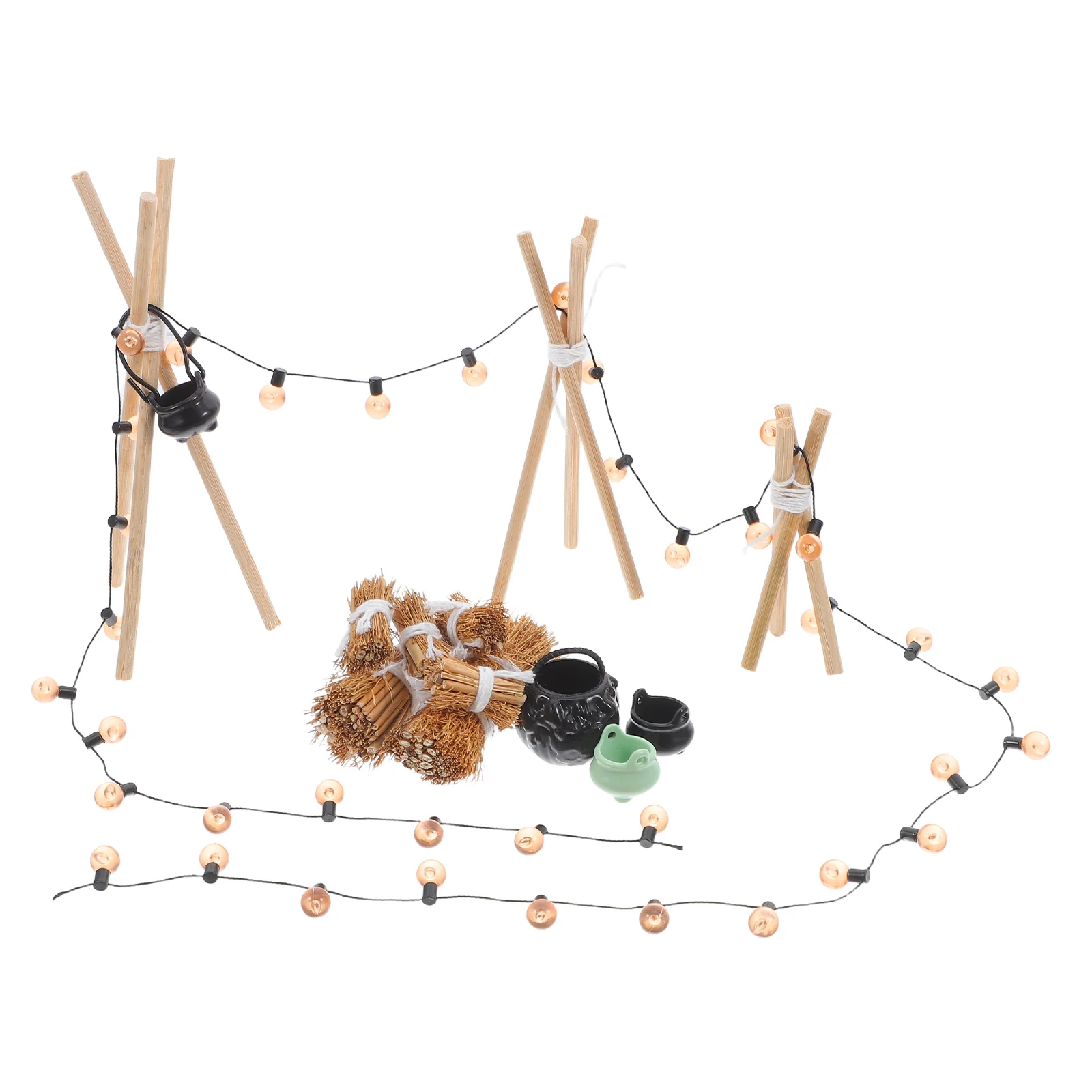 Outdoor Bonfire Decoration Miniature Stove Fireplace Wooden Rack Dollhouse Accessories Fake Campfire Mini Fire Pit Halloween
Outdoor Bonfire Decoration Miniature Stove Fireplace Wooden Rack Dollhouse Accessories Fake Campfire Mini Fire Pit Halloween
