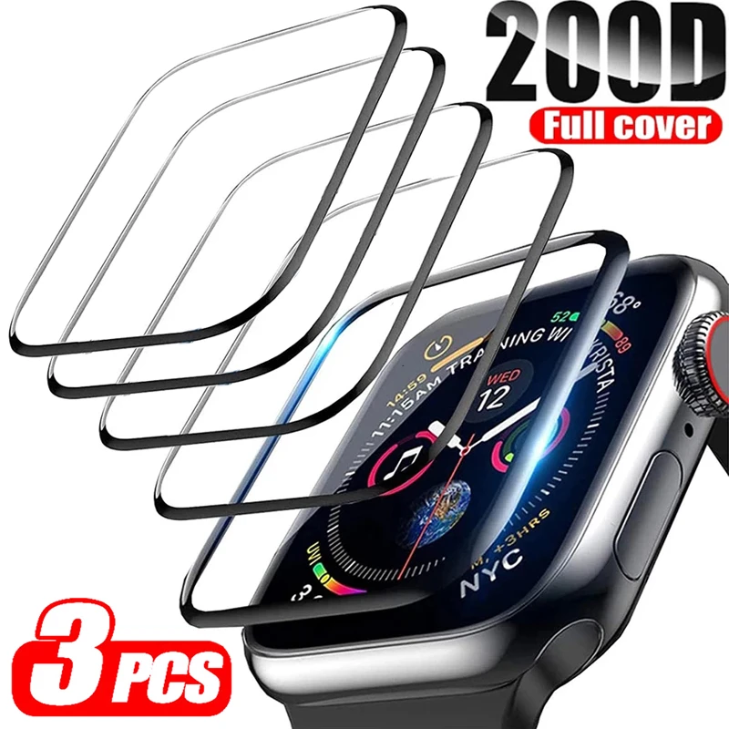 3PCS Screen Protector for Apple Watch 9 7 6 SE 5 4 8 40MM 41MM 42MM 44MM 45MM 38MM Ceramic Film for IWatch Ultra 49MM Not Glass
3PCS Screen Protector for Apple Watch 9 7 6 SE 5 4 8 40MM 41MM 42MM 44MM 45MM 38MM Ceramic Film for IWatch Ultra 49MM Not Glass