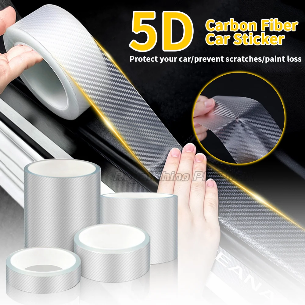 High quality K5D Transparent carbon fiber Car Door Protector Stickers Anti Scratch Tape Auto Trunk Sill Scuff Protector Film
High quality K5D Transparent carbon fiber Car Door Protector Stickers Anti Scratch Tape Auto Trunk Sill Scuff Protector Film