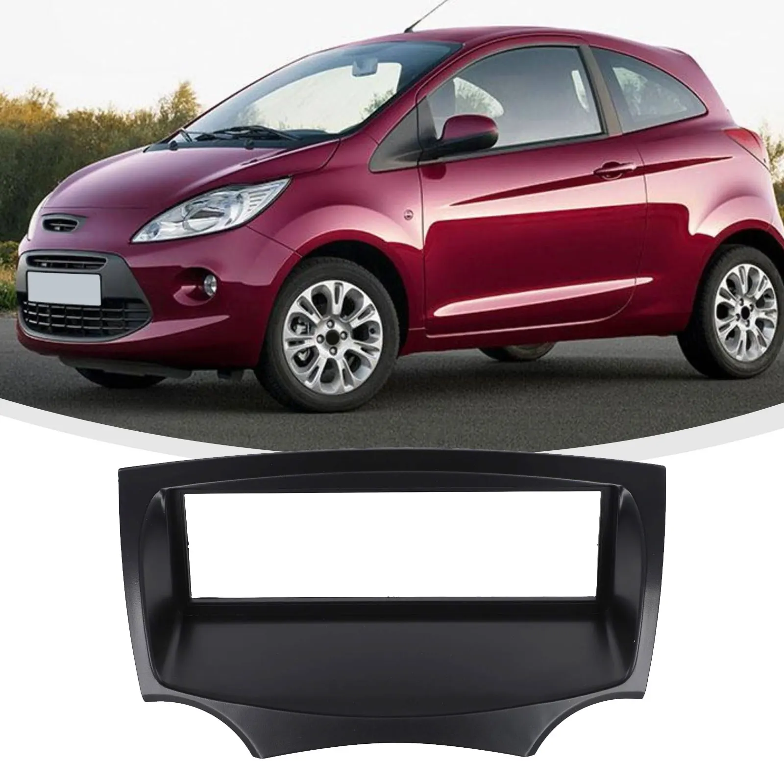 Car CD Stereo Radio Fascia Adaptor Surround Panel Plate 1 DIN for Ford For KA 2008 2016 Vehicle Audio Trim Accessory
Car CD Stereo Radio Fascia Adaptor Surround Panel Plate 1 DIN for Ford For KA 2008 2016 Vehicle Audio Trim Accessory