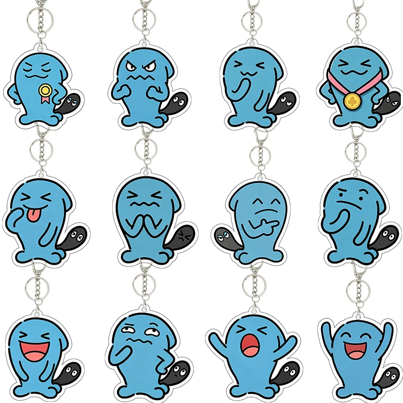 Wobbuffet Pocket Monsters Acrylic Q Version Expression Kawaii Keychain Cartoon Bag Pendant Daily Decoration Accessories Gift
Wobbuffet Pocket Monsters Acrylic Q Version Expression Kawaii Keychain Cartoon Bag Pendant Daily Decoration Accessories Gift