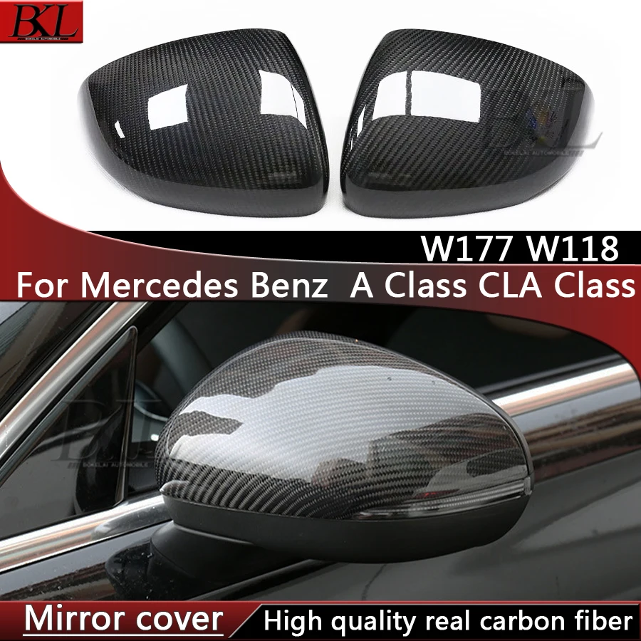 For Mercedes Benz A CLA Class A200 A250 CLA200 CLA260 W177 W118 Upgrade Shells Dry Carbon fiber rear view mirror case cover
For Mercedes Benz A CLA Class A200 A250 CLA200 CLA260 W177 W118 Upgrade Shells Dry Carbon fiber rear view mirror case cover