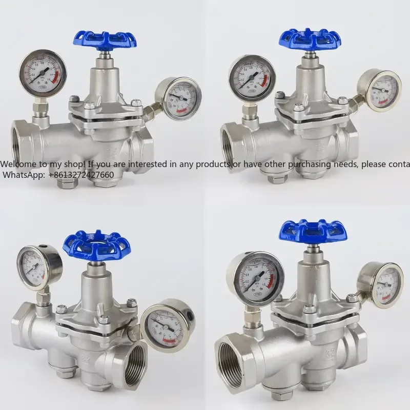 WCB CF8 Stainless Steel SS304 Diaphragm DN15 Pressure Reducing Valve with Filter Control Structure for Water Media
WCB CF8 Stainless Steel SS304 Diaphragm DN15 Pressure Reducing Valve with Filter Control Structure for Water Media