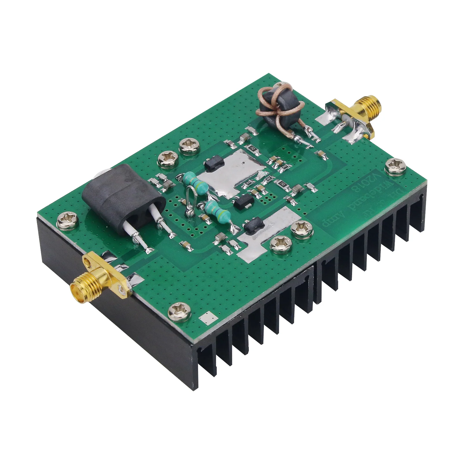 Broadband RF Power Amplifier 20MHz-512MHz 5W Linear Amplifier for FM Radio Remote Control V2019
Broadband RF Power Amplifier 20MHz-512MHz 5W Linear Amplifier for FM Radio Remote Control V2019