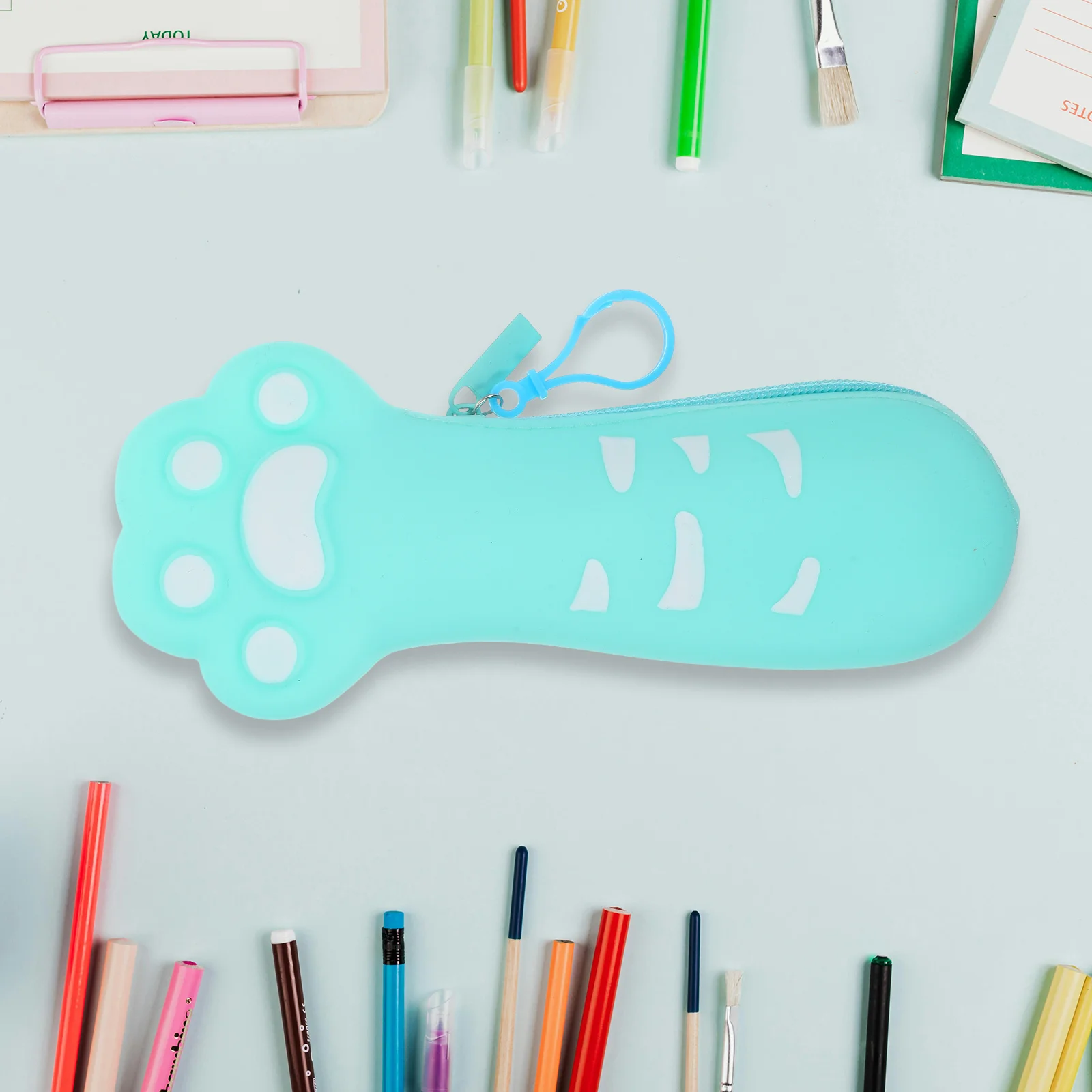 Silicone Cat Paw Pencil Case Cute Small Compact Pencil Pouch for School Home Office Travel Aesthetic Stationery Organizer
Silicone Cat Paw Pencil Case Cute Small Compact Pencil Pouch for School Home Office Travel Aesthetic Stationery Organizer