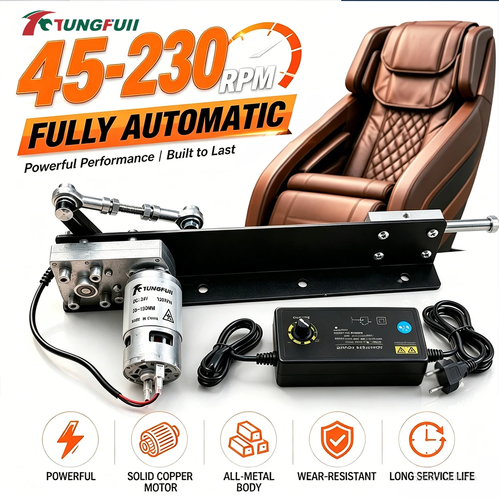 Tungfull 3-15CM Reciprocating Linear Actuator DC Telescopic Push Pull 775 Motor Kit Automatic Cycle Linear Motor for DIY
Tungfull 3-15CM Reciprocating Linear Actuator DC Telescopic Push Pull 775 Motor Kit Automatic Cycle Linear Motor for DIY