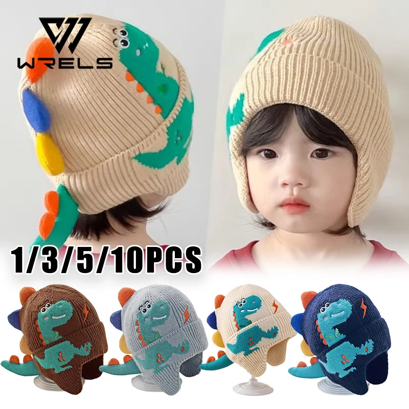 Winter Kid Warm Hat Windproof Thickened Knitted Ear Protection Hooded Hat Outdoor Coldproof Thermal Dinosaur Earmuffs Cap
Winter Kid Warm Hat Windproof Thickened Knitted Ear Protection Hooded Hat Outdoor Coldproof Thermal Dinosaur Earmuffs Cap
