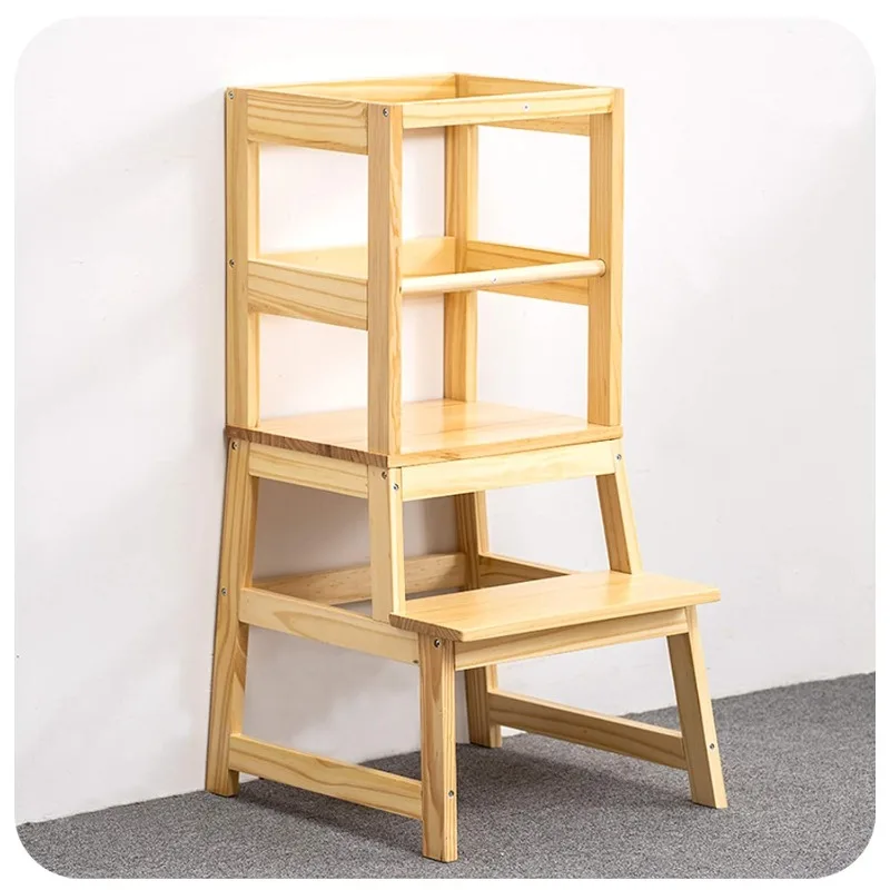 Kitchen Step Stool for Toddlers with Non-Slip Mat, Wooden Kids Montessori Learning Stool Tower, Toddler Standing
Kitchen Step Stool for Toddlers with Non-Slip Mat, Wooden Kids Montessori Learning Stool Tower, Toddler Standing