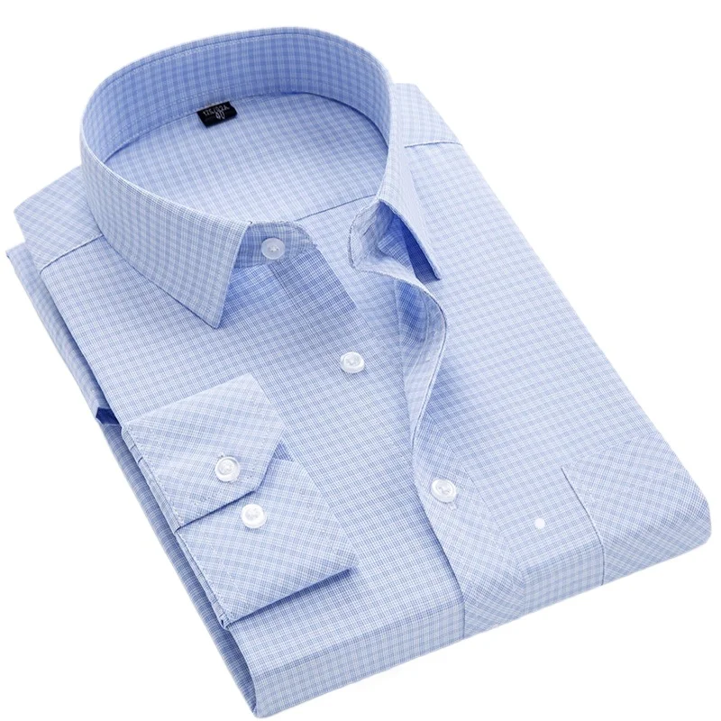 2025 New Men's White Blue Business Shirt Men Long Sleeve Leisure Patchwork Black Social Dress Shirts
2025 New Men's White Blue Business Shirt Men Long Sleeve Leisure Patchwork Black Social Dress Shirts