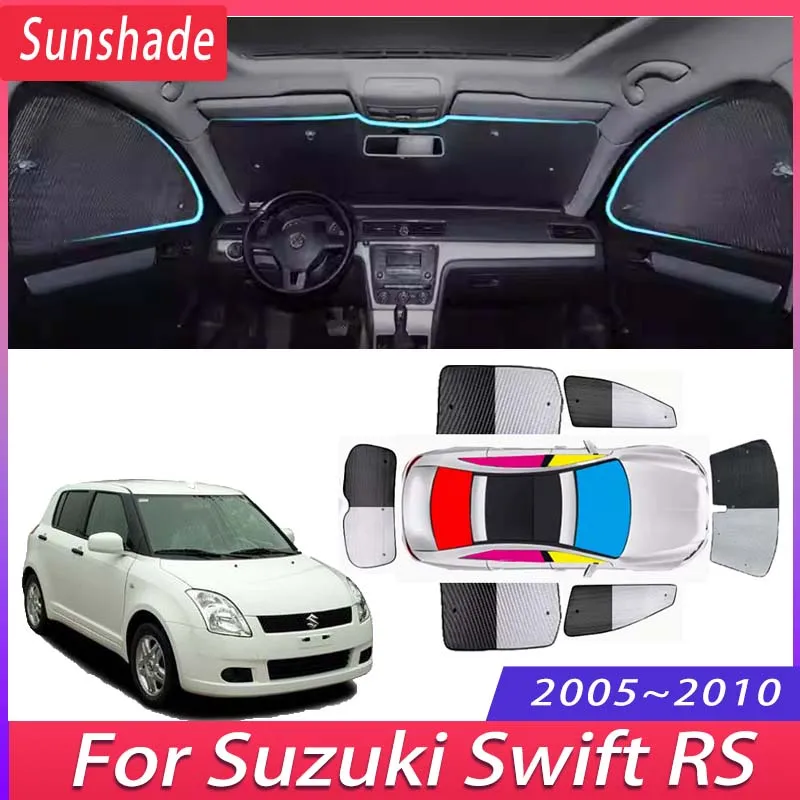 Car Sun Shade For Suzuki Swift RS 2005~2010 2008 2009 Windshield Sunshade Heat Insulation Car Sun Protection Visor Accessories
Car Sun Shade For Suzuki Swift RS 2005~2010 2008 2009 Windshield Sunshade Heat Insulation Car Sun Protection Visor Accessories