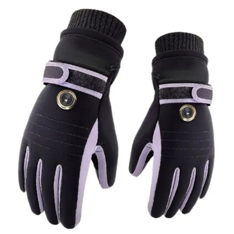 Rechargeable heating gloves Winter warm fleece thickened waterproof and non-slip electric motorcycle riding gloves can touch
Rechargeable heating gloves Winter warm fleece thickened waterproof and non-slip electric motorcycle riding gloves can touch