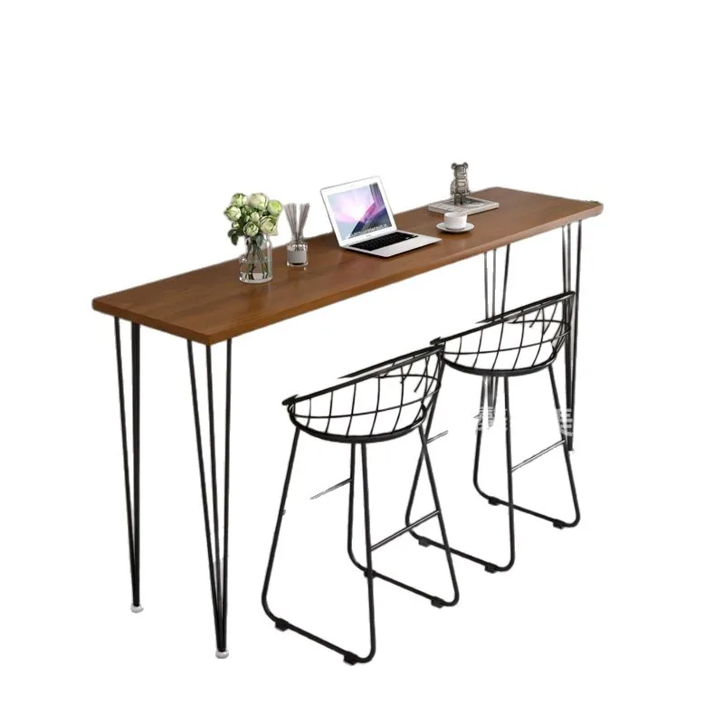 Slate round table bar counter high table and chair milk tea shop leisure dessert shop reception table and chair balcony
Slate round table bar counter high table and chair milk tea shop leisure dessert shop reception table and chair balcony