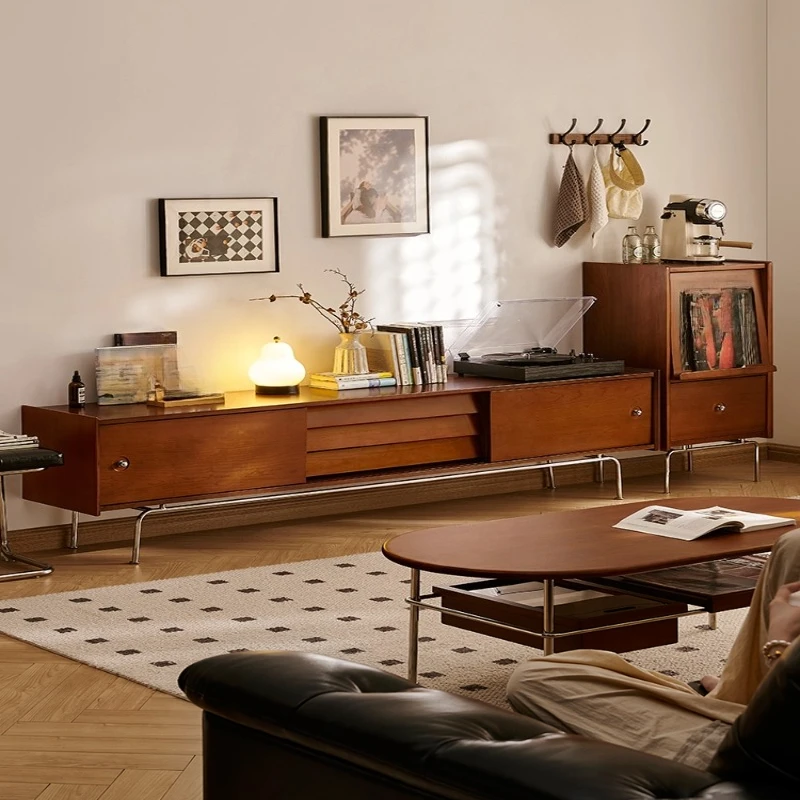 medieval solid wood TV cabinet, Nordic retro wall cabinet combination, small apartment living room cherry wood furniture TV
medieval solid wood TV cabinet, Nordic retro wall cabinet combination, small apartment living room cherry wood furniture TV