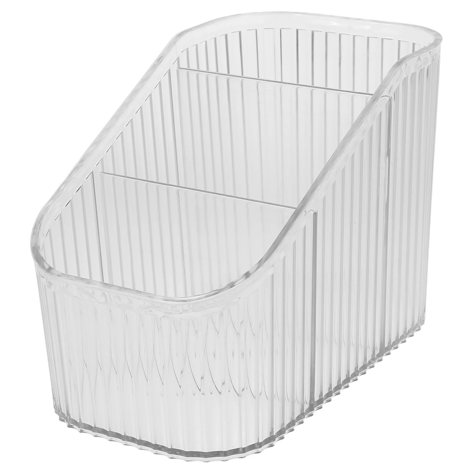 Acrylic 3-Compartment Makeup Organizer Clear Vanity Container Storage Box Eyelashes Brushes Multifunctional Compact Design
Acrylic 3-Compartment Makeup Organizer Clear Vanity Container Storage Box Eyelashes Brushes Multifunctional Compact Design