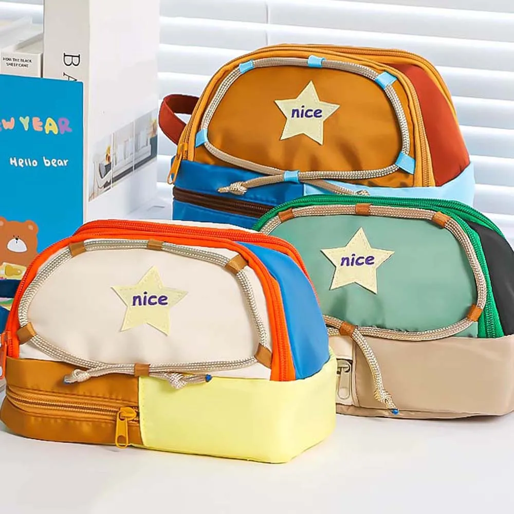 Star Pencil Pouch Multilayer Stationery Bag Stationery Organizer Jewelry Storage Large Pen Bag Large Capacity Pencil Box
Star Pencil Pouch Multilayer Stationery Bag Stationery Organizer Jewelry Storage Large Pen Bag Large Capacity Pencil Box