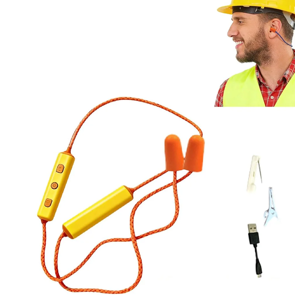 Hot Bluetooth Headset For Work Noise Suppression Hearing Protection Ear Plugs Wired Earphone Construction Sites Noisy Places
Hot Bluetooth Headset For Work Noise Suppression Hearing Protection Ear Plugs Wired Earphone Construction Sites Noisy Places