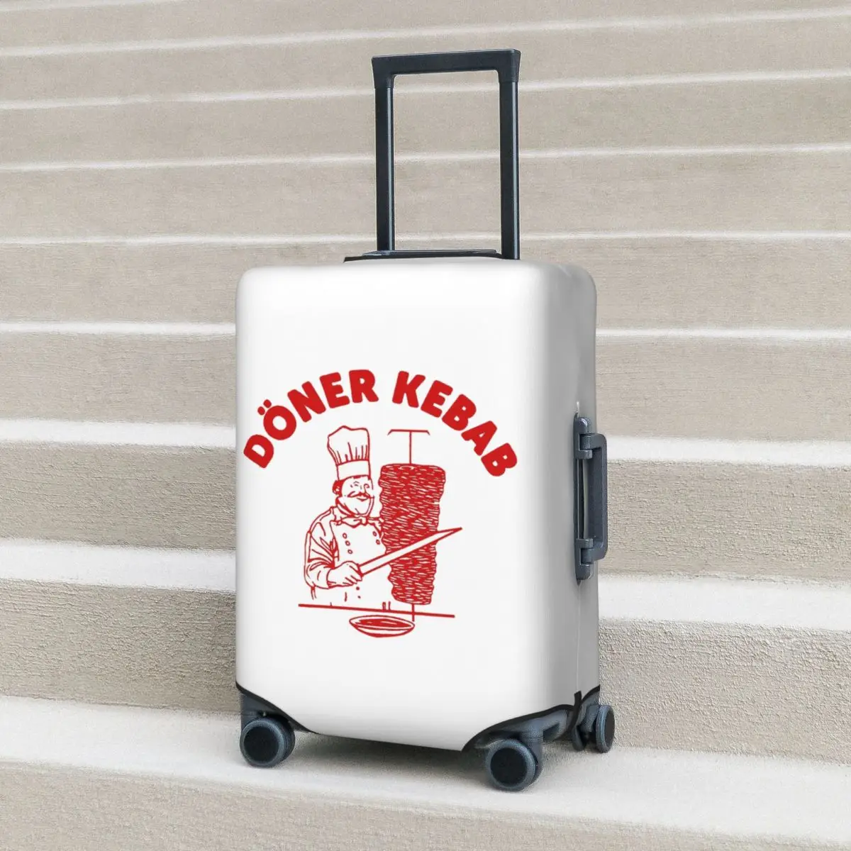 Защитный чехол для чемодана Doner Kebab, эластичные защитные чехлы для дорожного багажа на 18-32 дюймов 
Защитный чехол для чемодана Doner Kebab, эластичные защитные чехлы для дорожного багажа на 18-32 дюймов