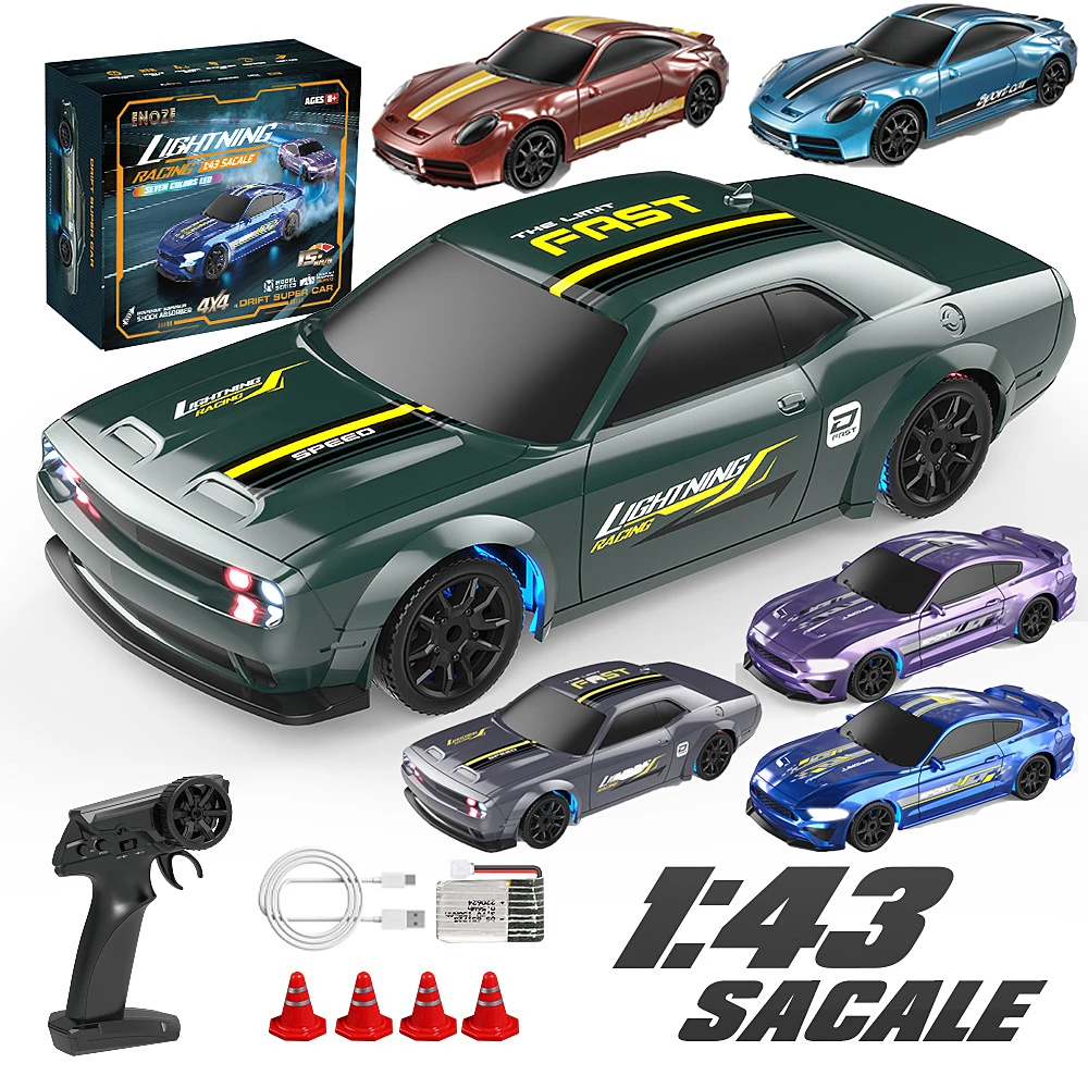 1:43 4WD RC Drift Racing 2.4G Автомобиль с полным приводом Высокоскоростной мини-автомобиль Набор моделей для взрослых и детей Игрушки для мальчиков Подарки на день рождения
1:43 4WD RC Drift Racing 2.4G Автомобиль с полным приводом Высокоскоростной мини-автомобиль Набор моделей для взрослых и детей Игрушки для мальчиков Подарки на день рождения